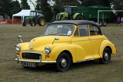 Classic Car at Bodham, North Norfolk, UK