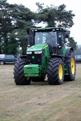 Tractor for tractor pull at Bodham, North Norfolk, UK
