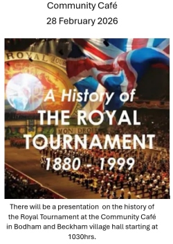 Royal Tournament talk