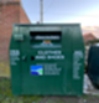 New Clothes Recycling bin in Bodham