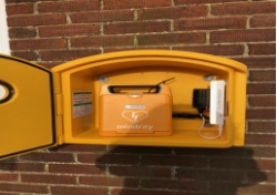 Bodham Playing field defibrilator
