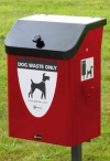 Dog Fouling Bin, Bodham, North Norfolk, UK