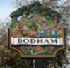 Bodham Village Sign, Newsletter logo.