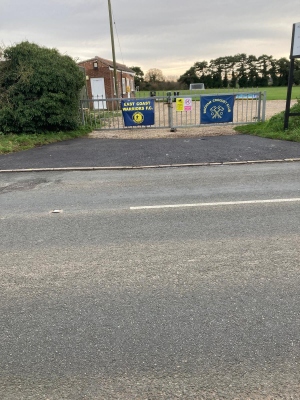 Entrance to Bodham Playing Field 2025