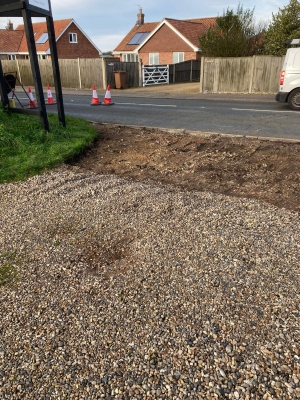 Entrance to Bodham Playing Field 2025