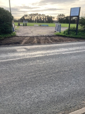 Entrance to Bodham Playing Field 2025