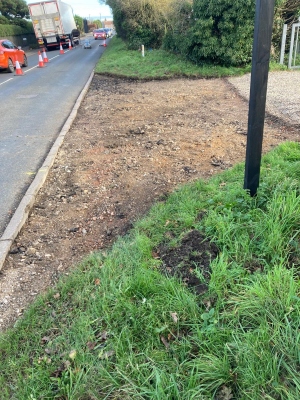 Entrance to Bodham Playing Field 2025