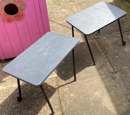 Two small tables