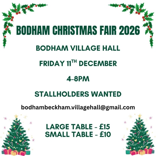 Bodham Christmas Fair 2026